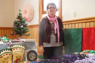Debbie Emery at Creative Inspirations, a new craft store in Ompah